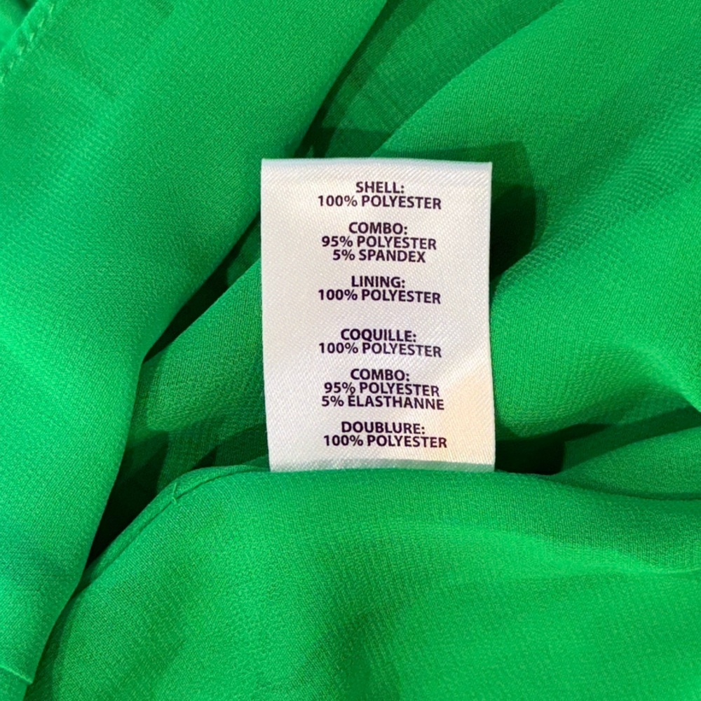 Women’s RAMY BROOK Odette sleeveless green mini Shirtdress- Size small - Picture 7 of 9